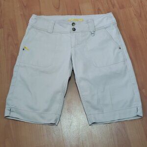 Lole UPF 50 Khaki Bermuda Shorts 8